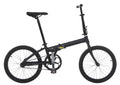 Black Single Speed Folding Bike W233401