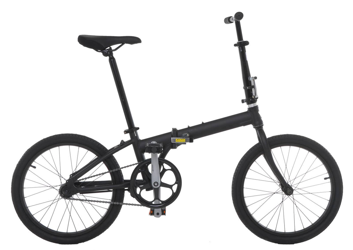 Black Single Speed Folding Bike W233401