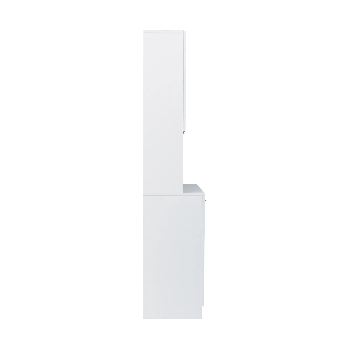 White Kitchen Pantry Cabinet with 6 Doors and 1 Drawer N1778