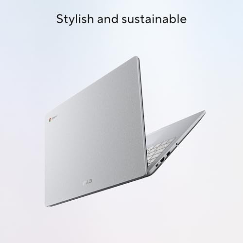 15.6" FHD Anti-Glare Display Intel Celeron N4500 128GB Storage 8GB RAM ChromeOS Pure Grey Chromebook U38339
