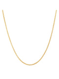 14kt Yellow Gold Bird Cage Chain Necklace, 18" W2336