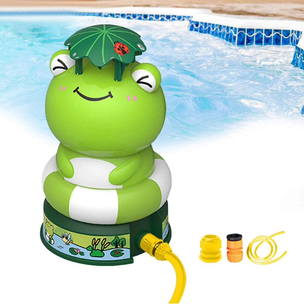 Frog Sprinkler for Kids Outdoor Water Sprinkler C96228