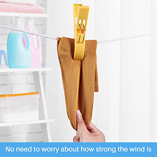 Plastic Clothes Pegs Hanging Clip Clamps (Pack of 8) S2013