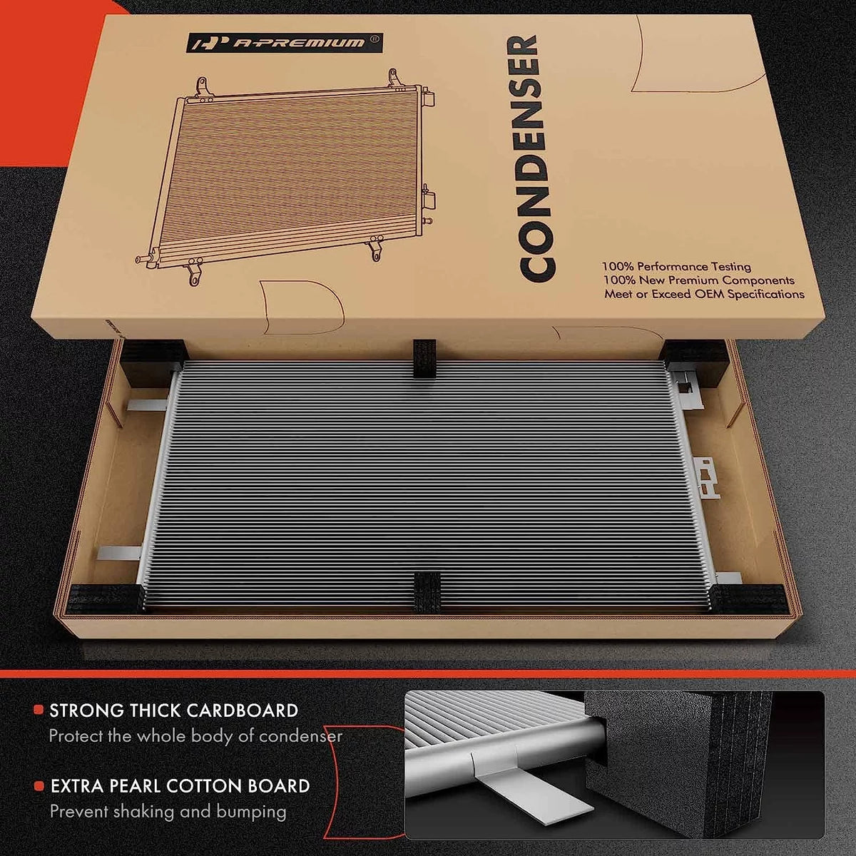 Air Conditioning A/C Condenser P421