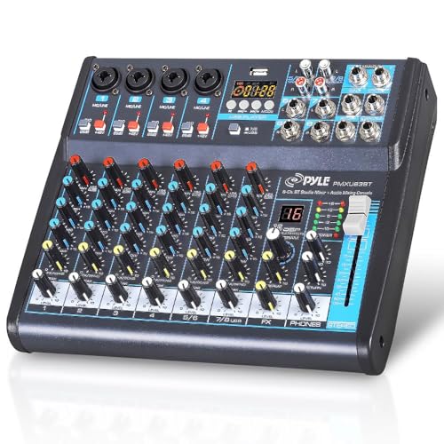 8 Channel Digital USB Bluetooth Audio Mixer I5960