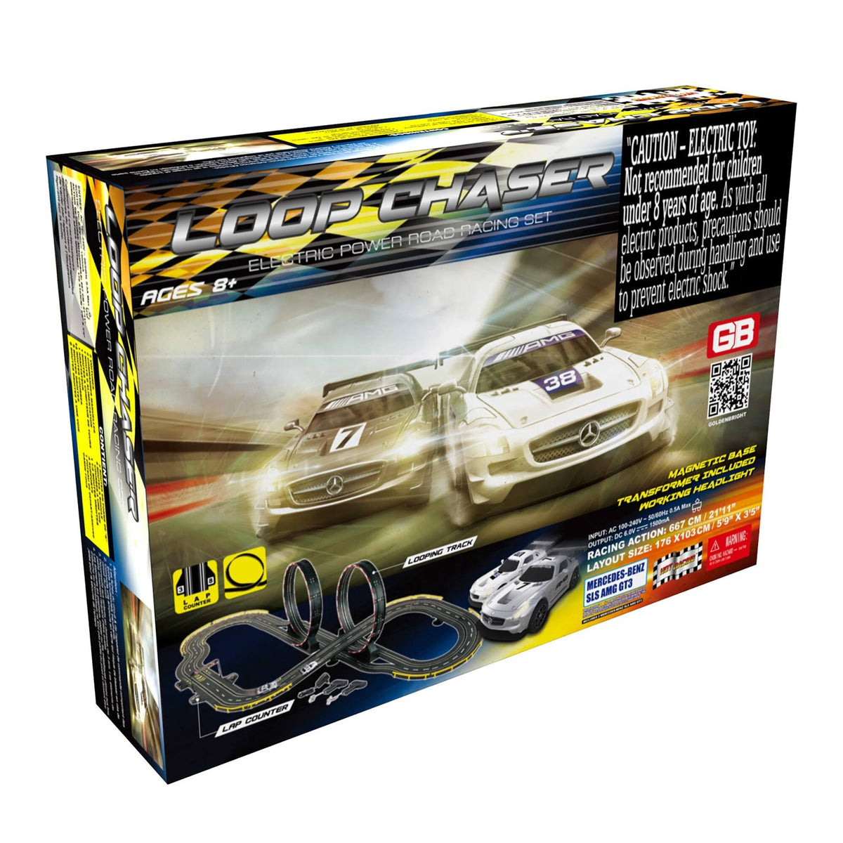 Road Racing Slot Car Set M4363