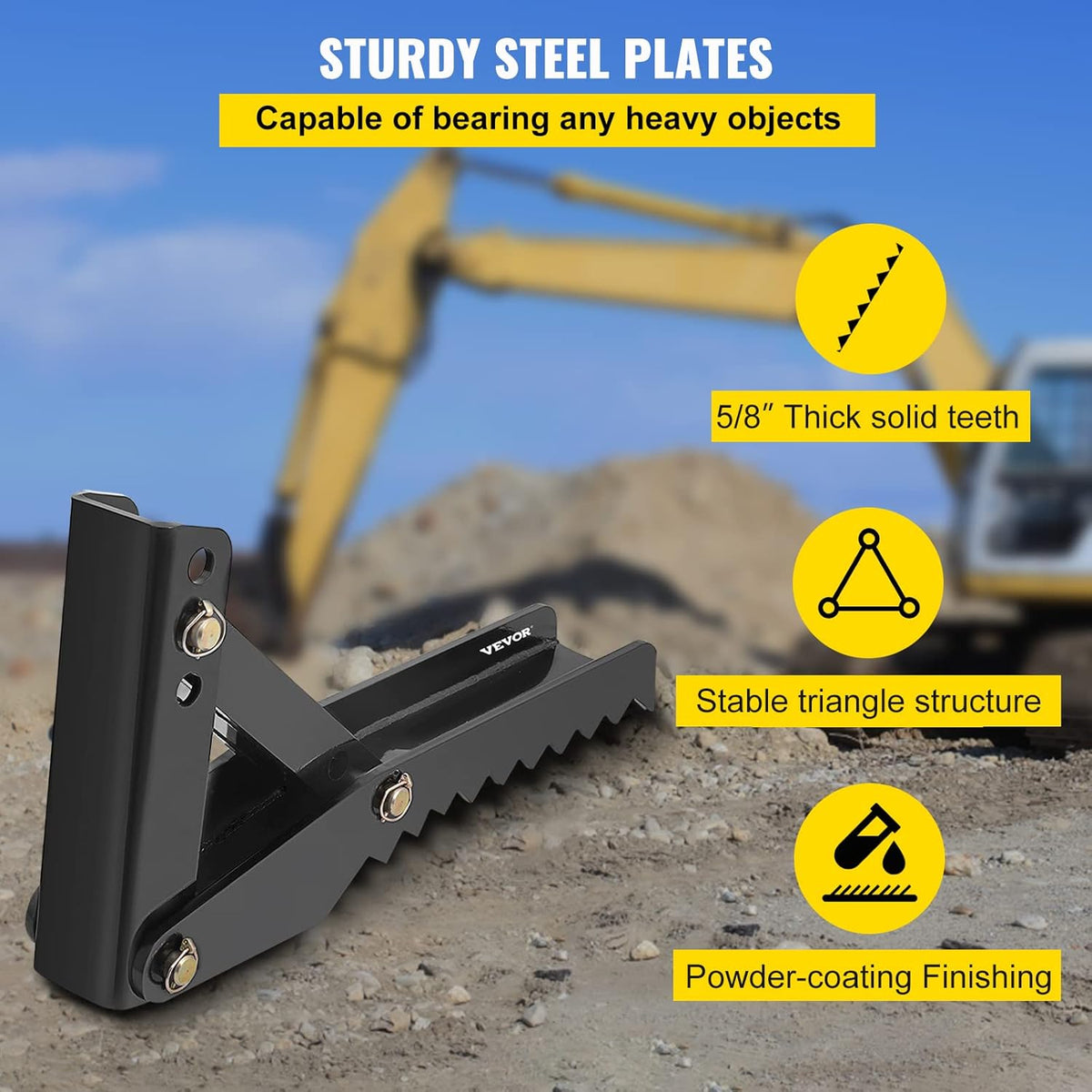 36 inch Adjustable Weld On Backhoe Thumb N928