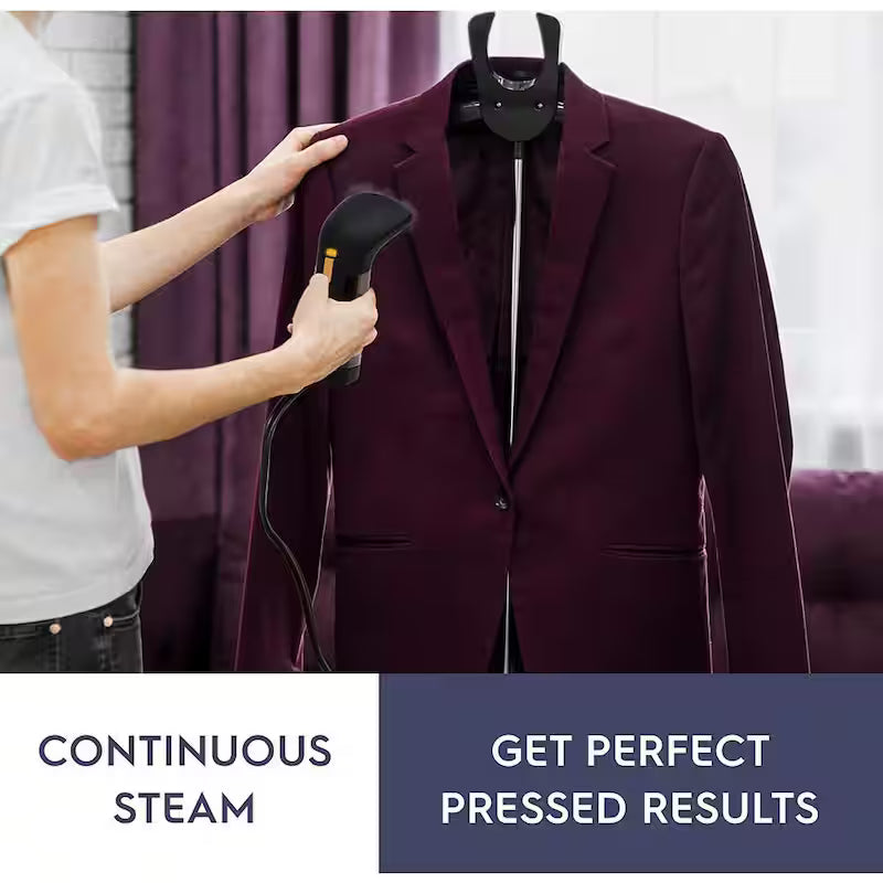 Handheld Compact Garment Steamer in Black D5595