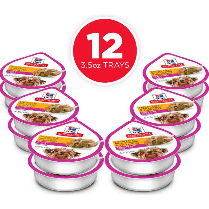 Chicken & Vegetable Wet Dog Food Trays Y1319