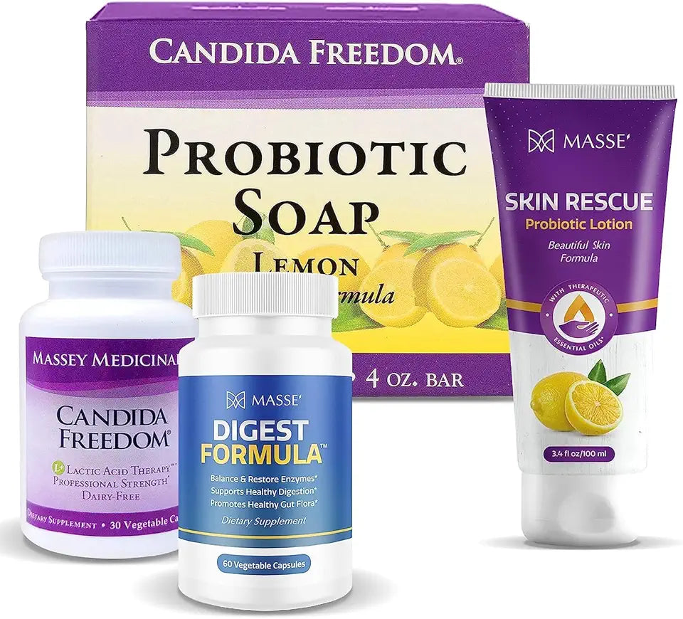 Probiotic Dietary Supplement and Body Soap and Lotion V13819