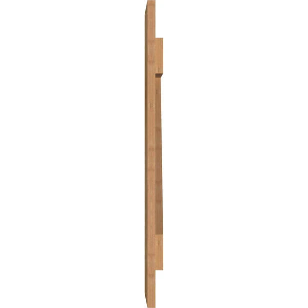 Rough Sawn Western Red Cedar Board-n-Batten Shutters with Z-Bar K597714