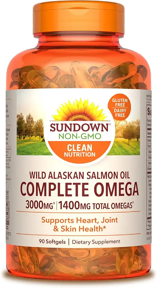 1400 mg Omega Fish Oil Softgels A975896