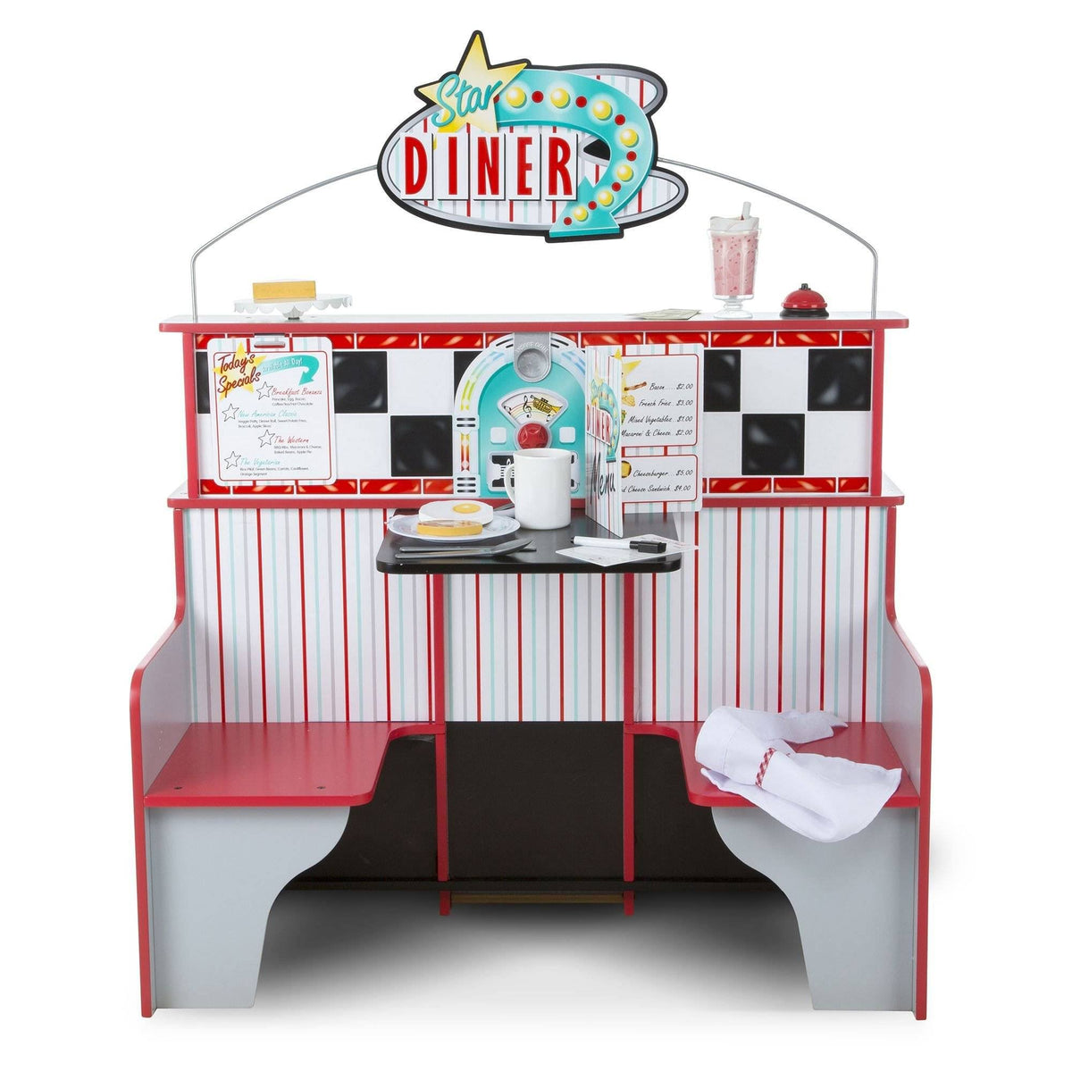 Star Diner Restaurant Play Food Set F785