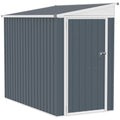 Metal Outdoor Storage Shed with Lockable Door O989
