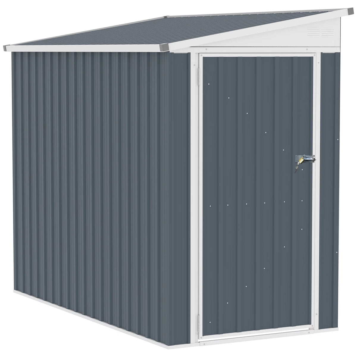Metal Outdoor Storage Shed with Lockable Door O989