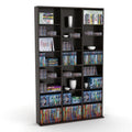 Adjustable Wood Media Storage Shelf Bookcase J890455