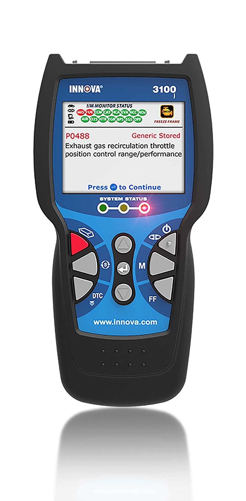 Diagnostic Code Reader Scan Tool with ABS and Srs W3772