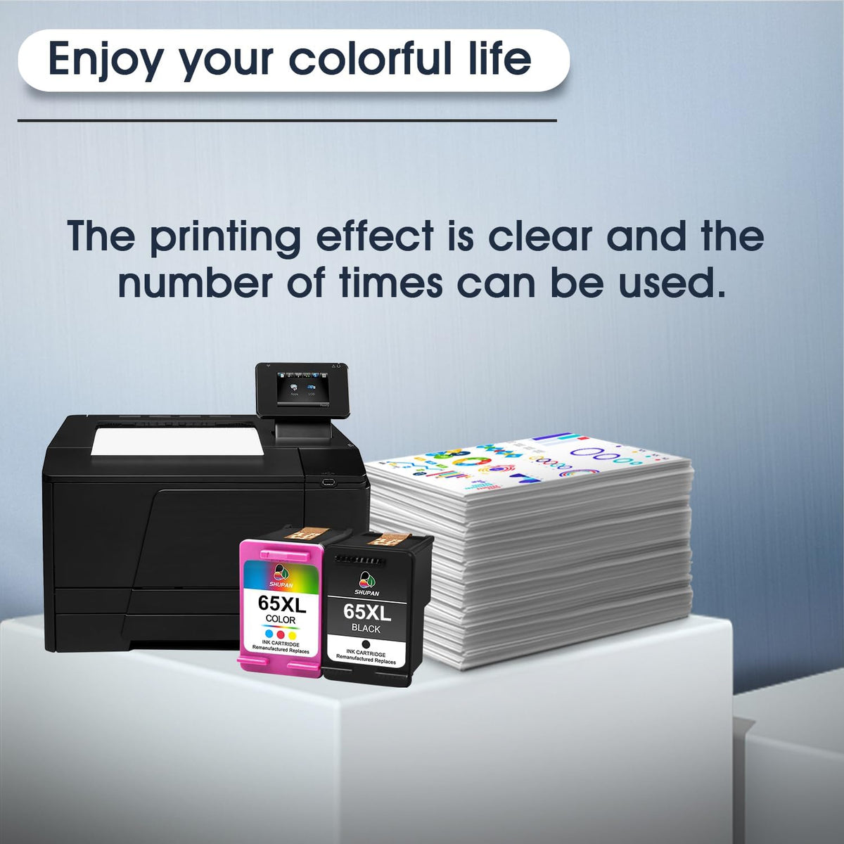 65XL Ink Cartridge Combo Pack Black and Color O162719
