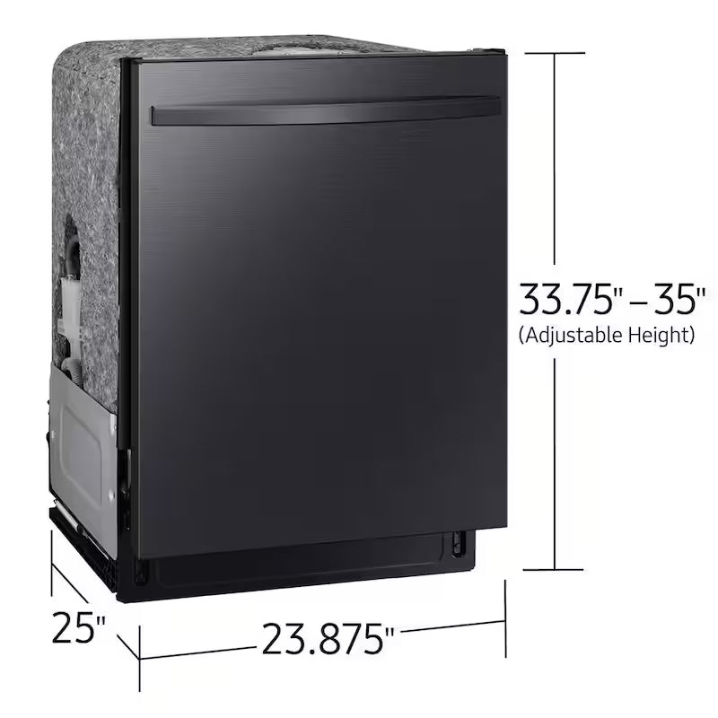 Matte Black Steel Dishwasher R849