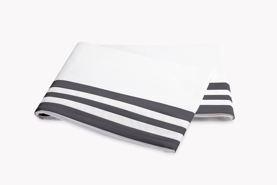 Charcoal King Flat Sheet B3667