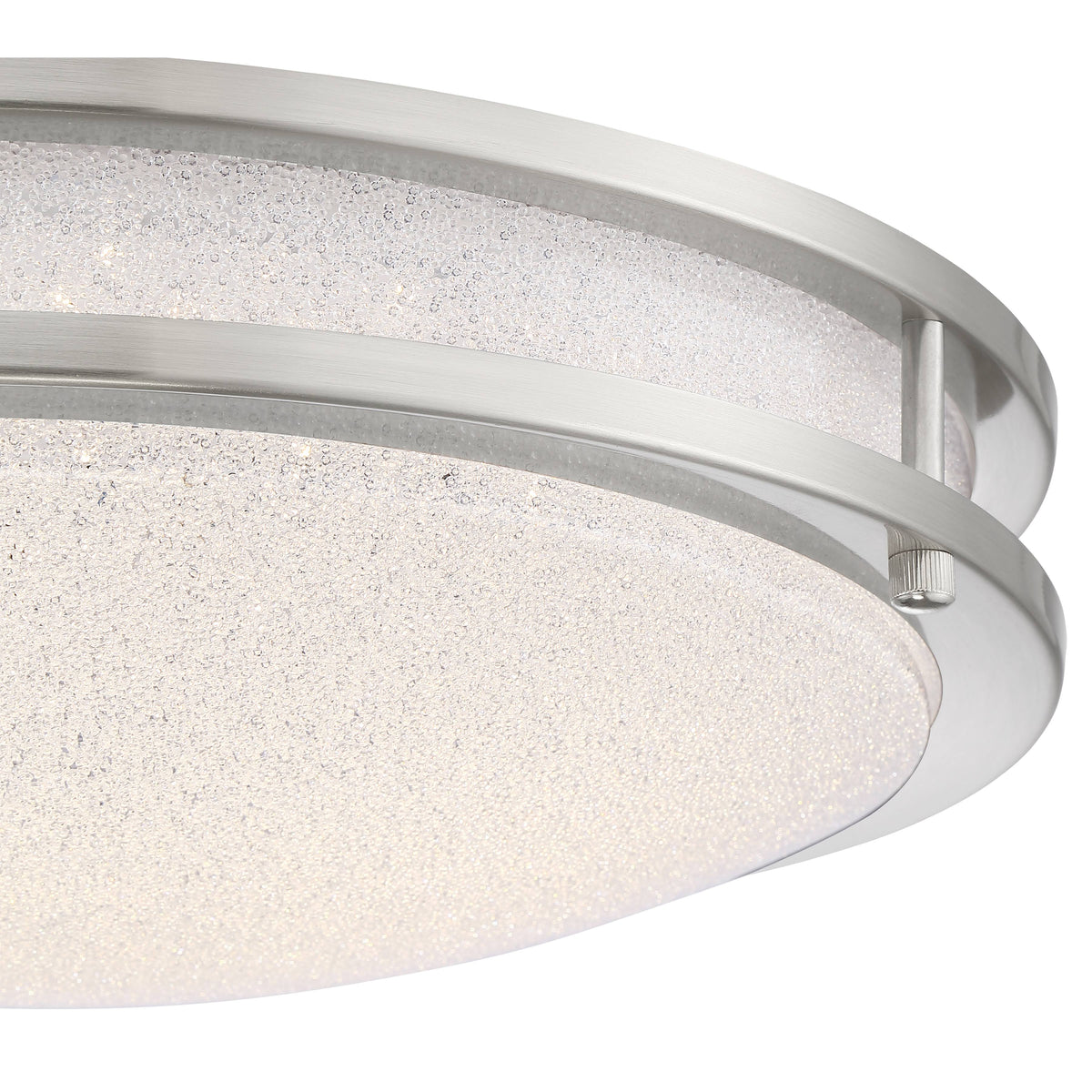 Brushed Steel Flush Mount M7928