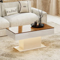 LED Coffee Table with 16 Colors LED Lights O918071
