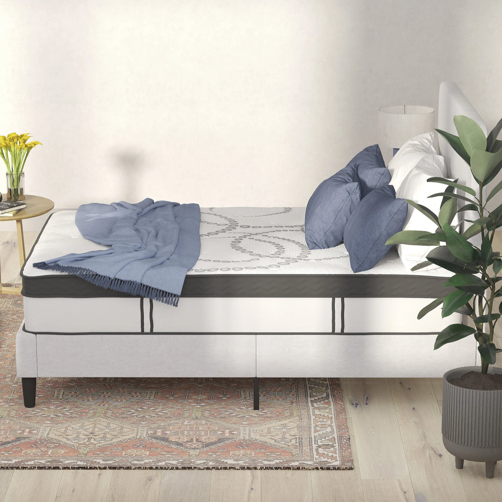 12 Inch CertiPUR-US Certified Hybrid Pocket Spring Mattress F58868