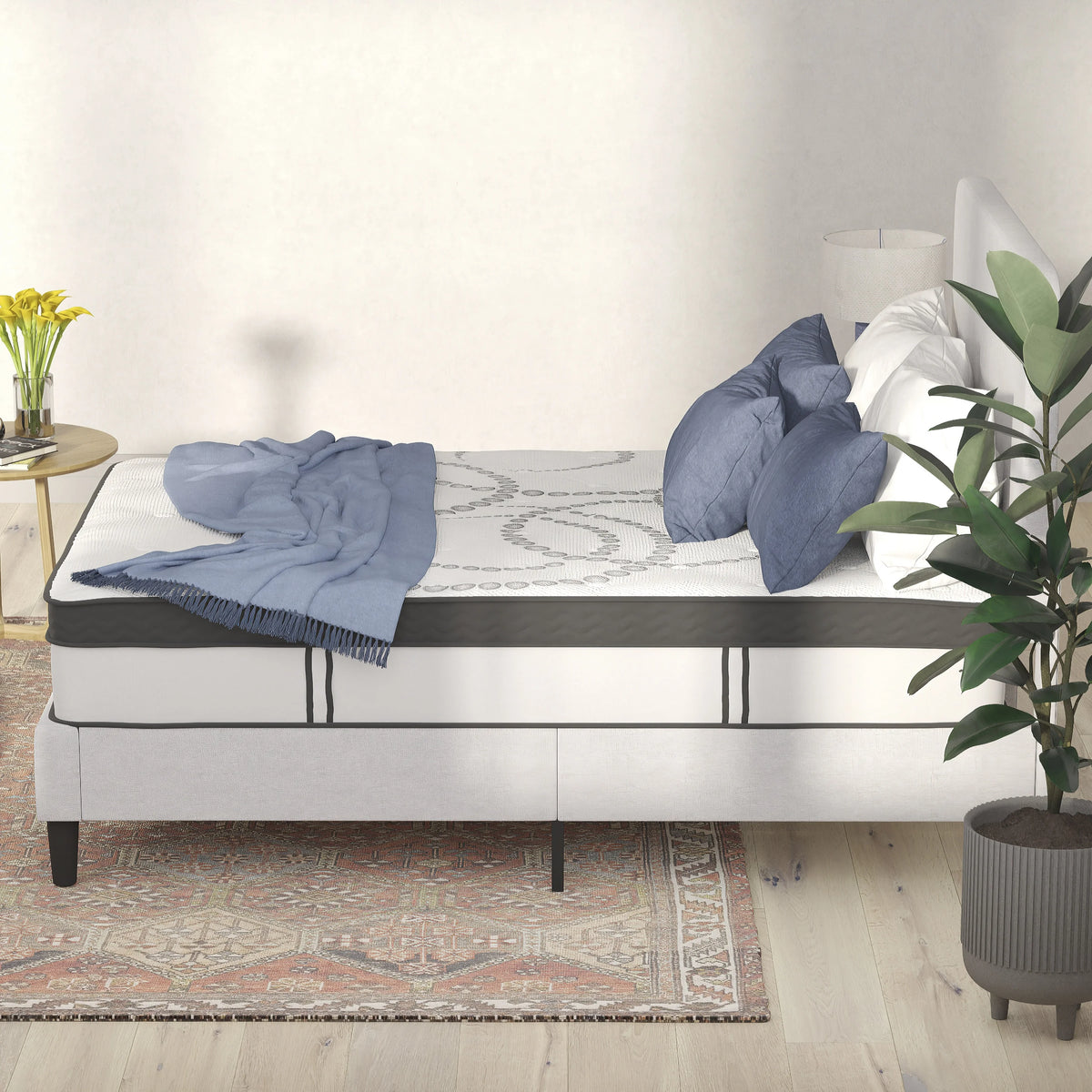 12 Inch CertiPUR-US Certified Hybrid Pocket Spring Mattress F58868