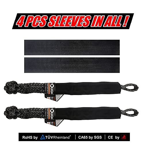 2 Pcs Synthetic Soft Shackle 1/2 Inch x 22 Inch K8454
