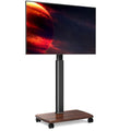 Rolling TV Stand for 32 to 65 Inch TVs with Swivel Mount A472
