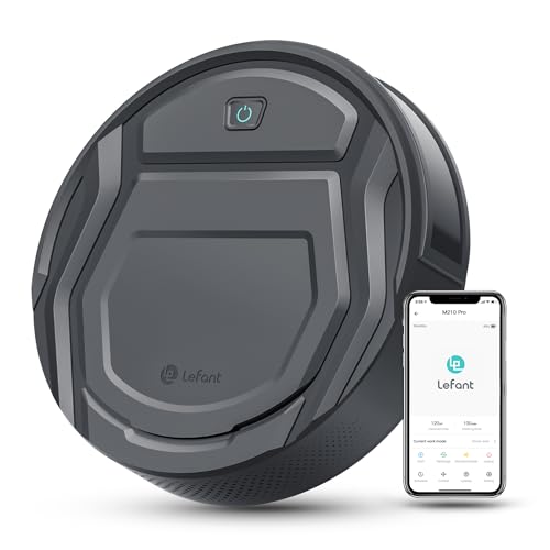 Robot Vacuum, 3 Adjustable Suction, 120 Min Runtime, Self-Charging O6055