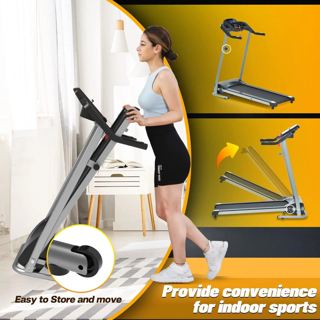 Folding Treadmill 2.5HP 220 LBS Weight Capacity C7144