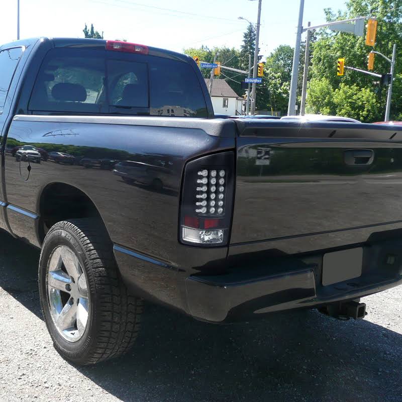 Black LED Tail Lights I33498
