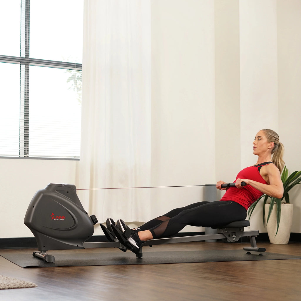 Magnetic Rowing Machine with LCD Monitor C150110