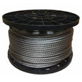 1/4 inch Stainless Steel Aircraft Cable Wire Rope 7x19 Type 316 (100 Feet) I456