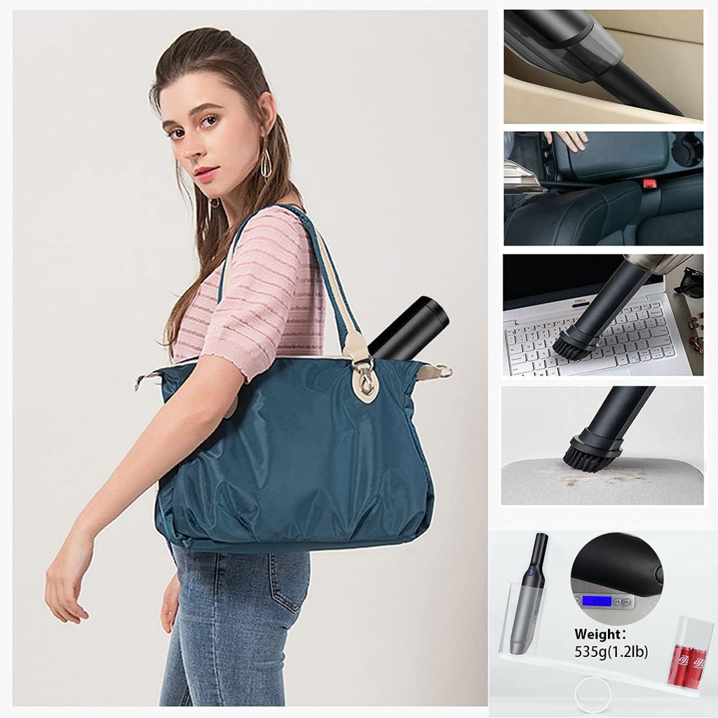 Cordless Rechargeable Mini Handheld Car Vacuum Cleaner M36323