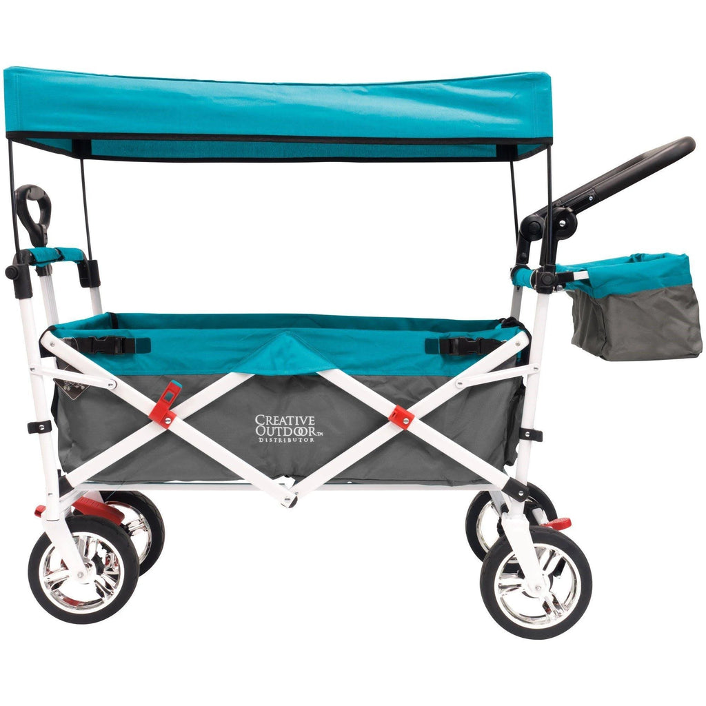 Folding Wagon Stroller with Canopy T4018