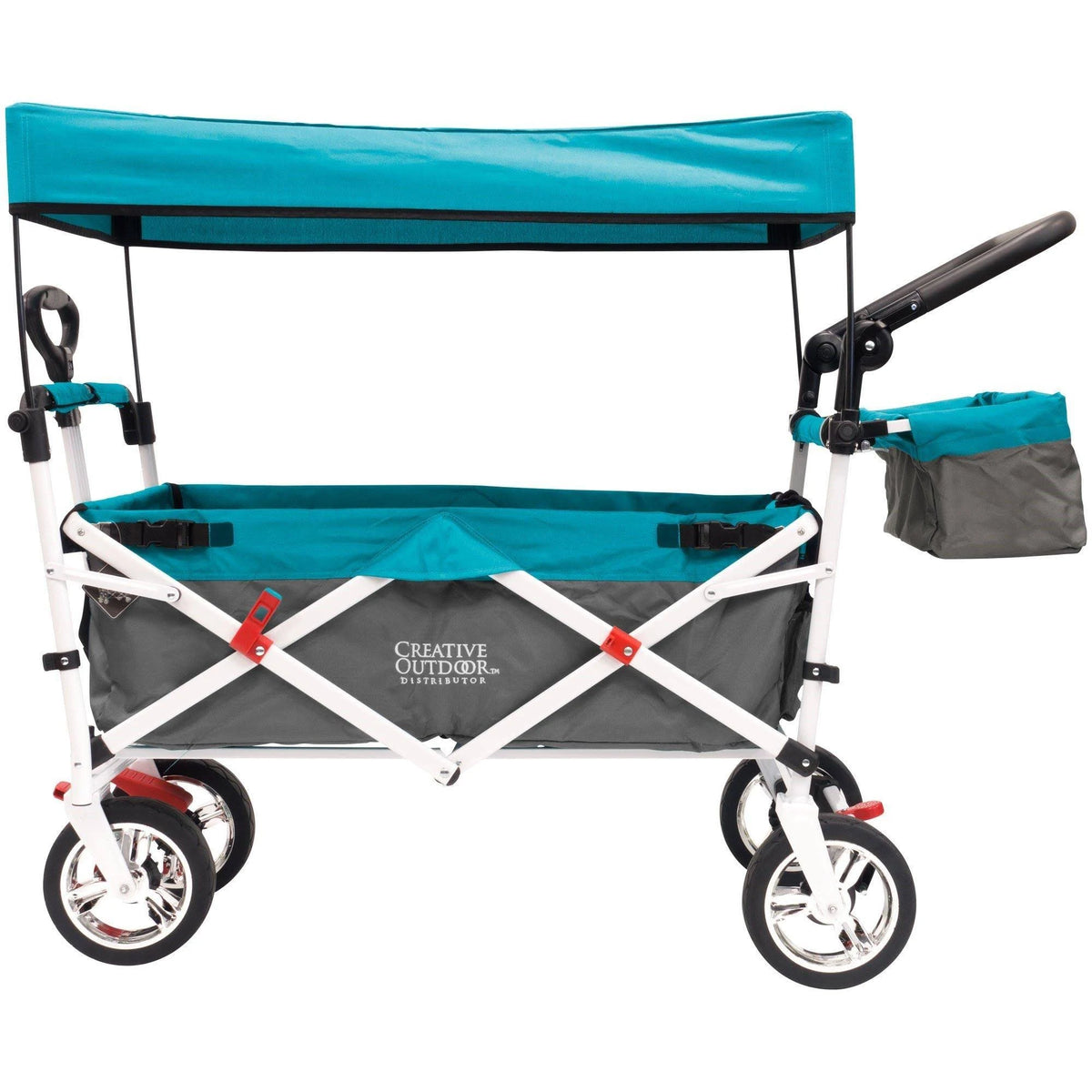 Folding Wagon Stroller with Canopy T4018