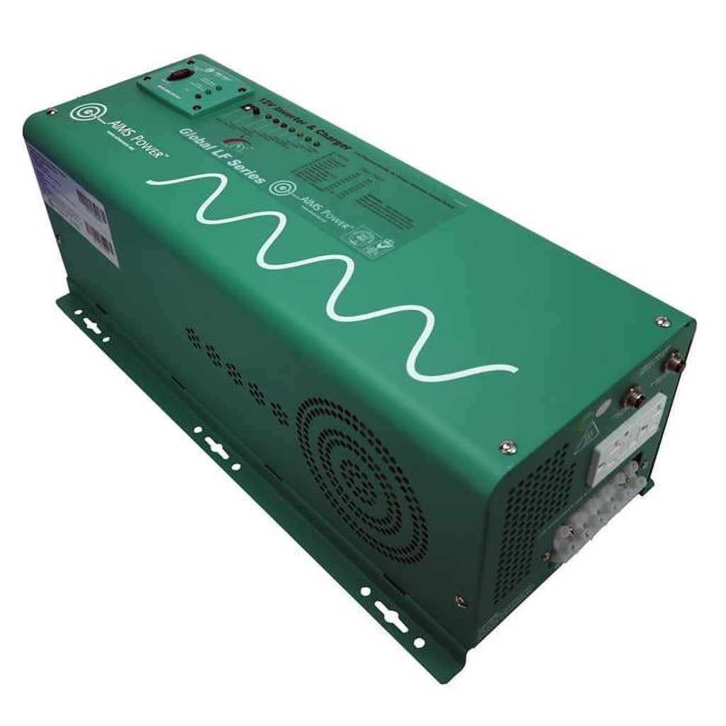 2500 Watt Pure Sine Inverter Charger 12 VDC to 120 VAC E2894
