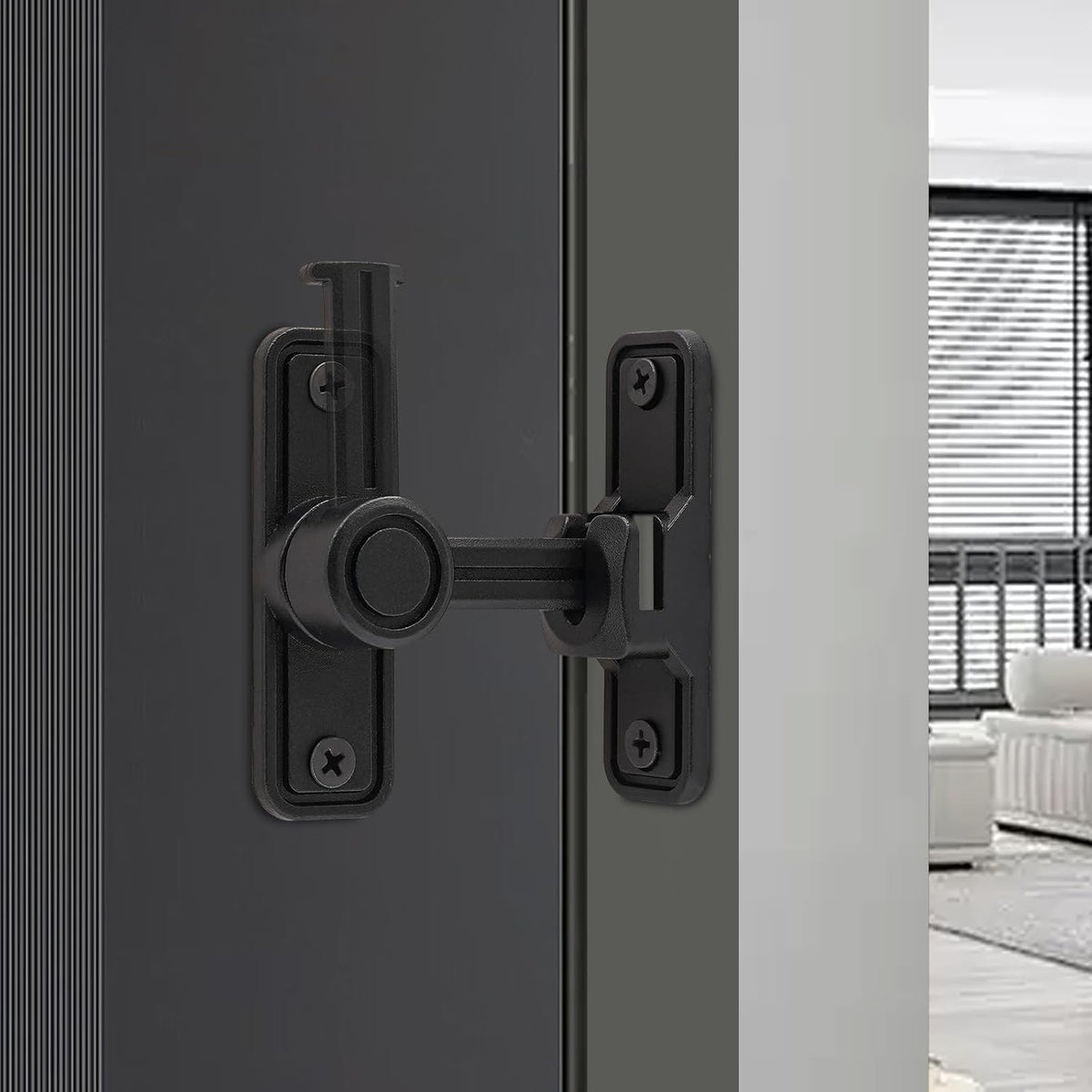 2 Pack Heavy Duty Barn Door Latch T63617