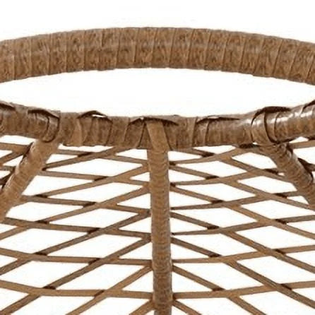 Boho Wicker Egg Chair V9333