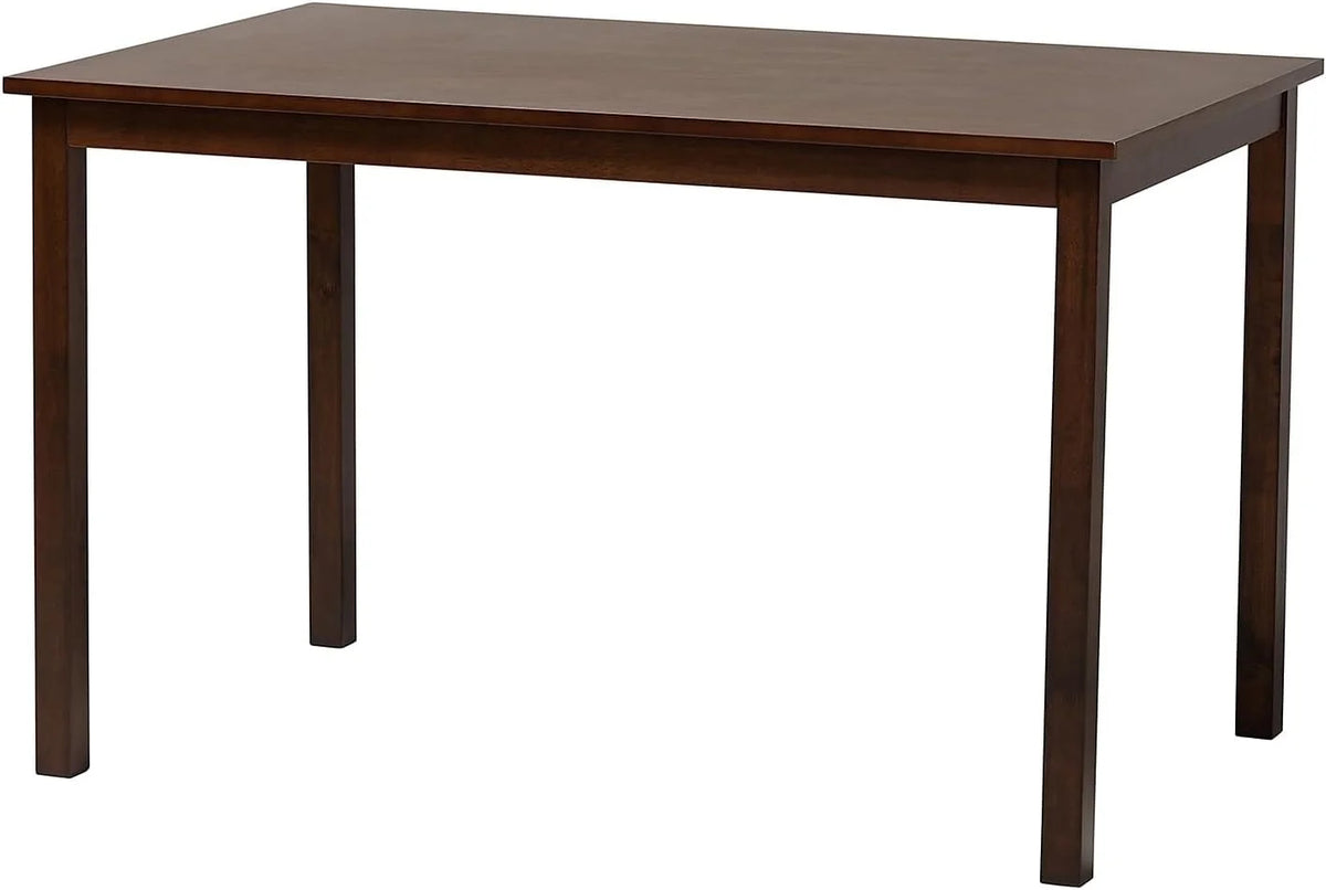 Dark Brown Dining Table Y244041