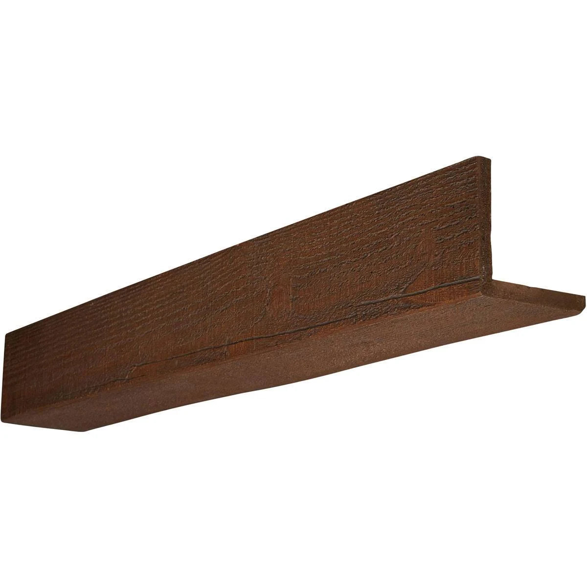 12x22W x 10x22H x 12&L 2-Sided Faux Wood Ceiling Beam Q98324