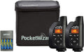2 Pack Transceiver with Case and Charger and 4 AA NiMH Rechargeable Batteries K7856