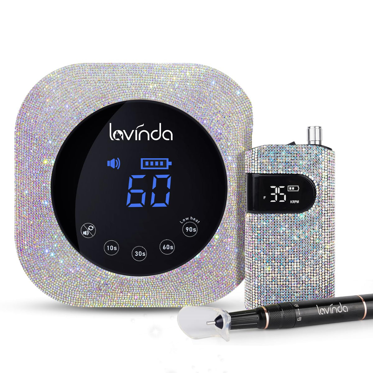 UV LED Nail Lamp and Rechargeable Nail Drill Machine C359