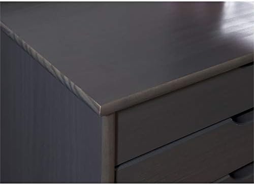 Gray Eight Drawer Wood Rolling Storage Cart O479278