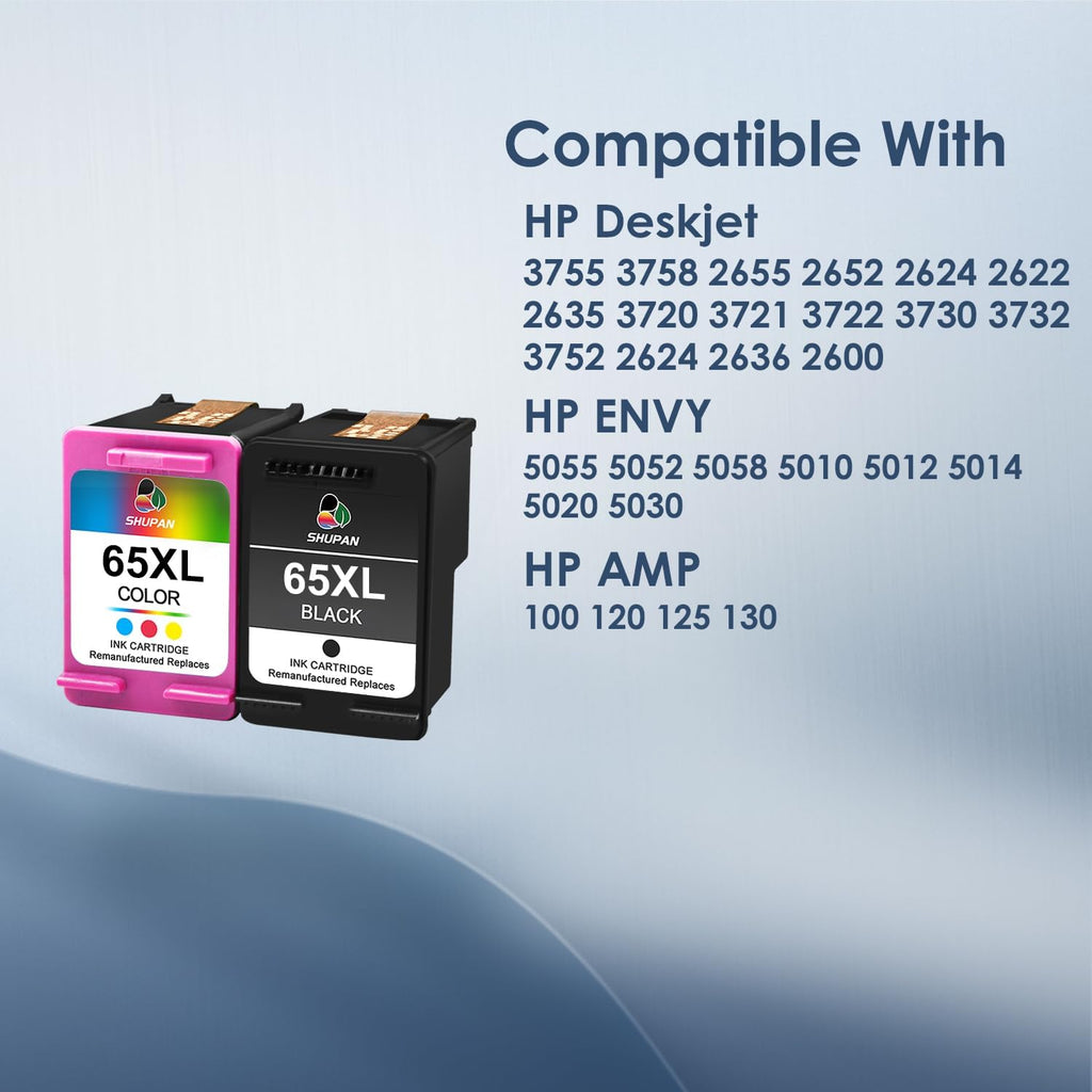65XL Ink Cartridge Combo Pack Black and Color O162719
