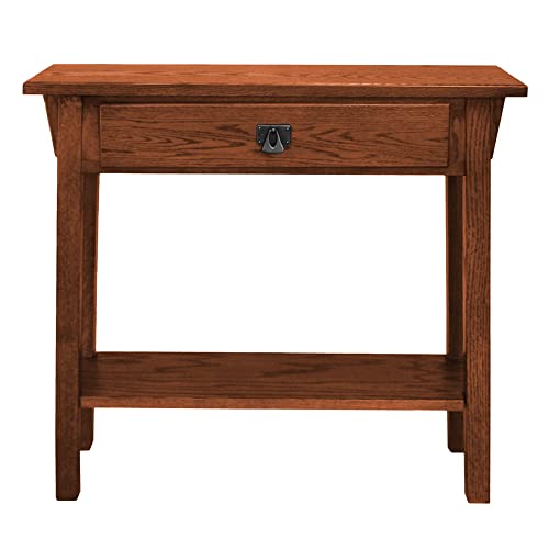 Medium Oak Wood Console Table D551460