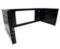 Swing-Out Wall Mount Network Rack, Adjustable Depth 4U B3256