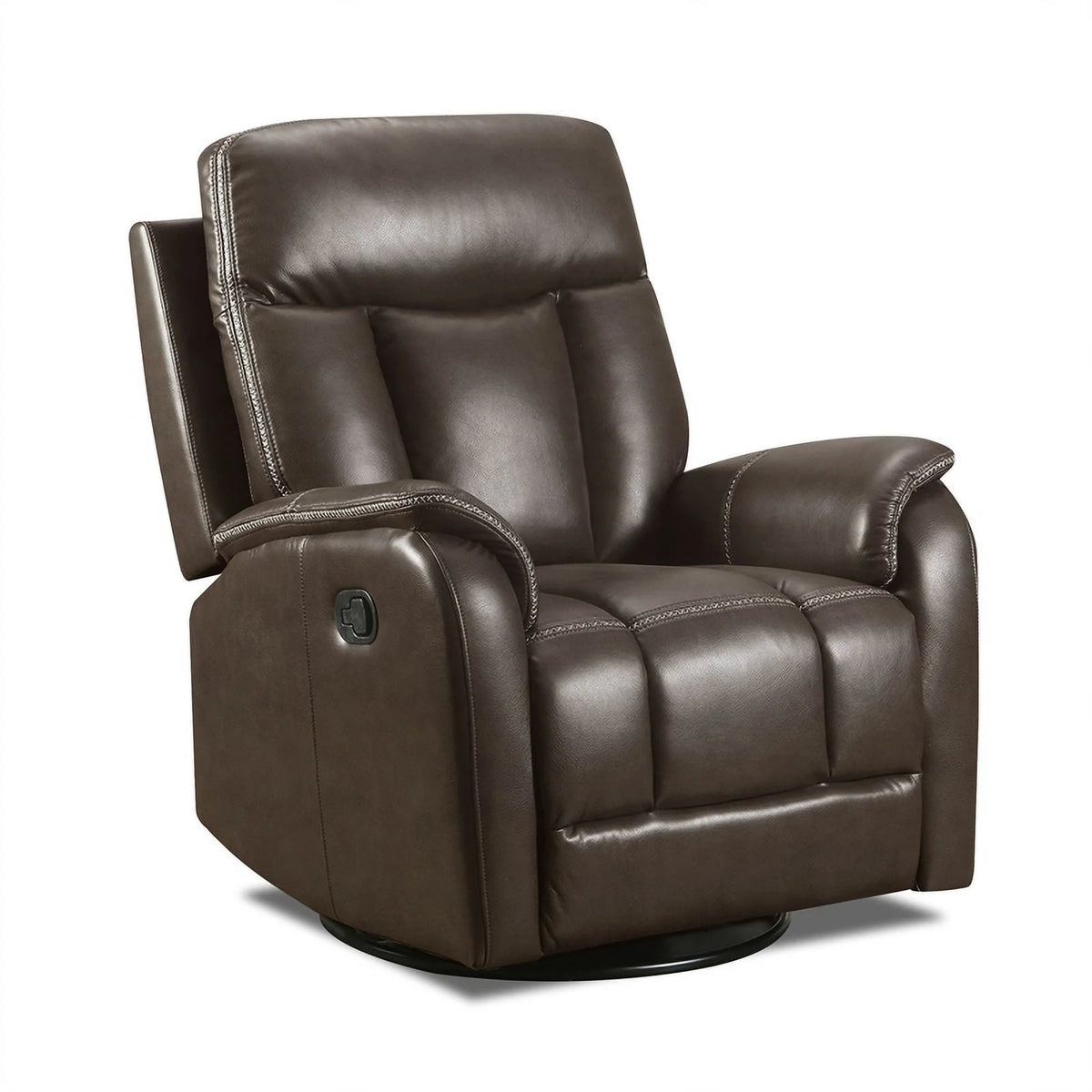Chocolate Swivel Glider Recliner O790